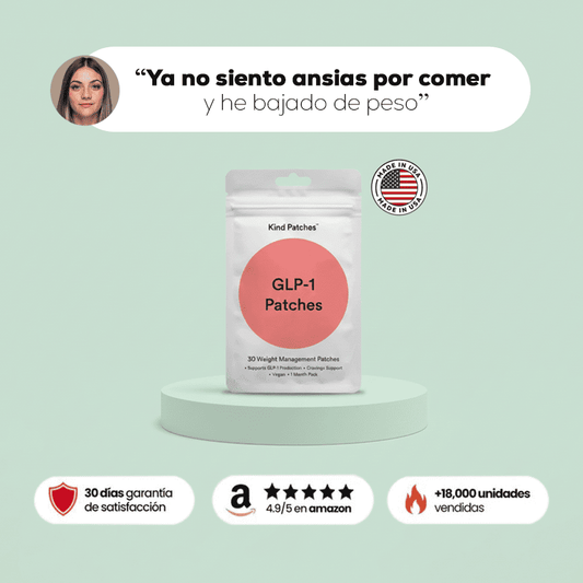 Parches GLP-1 (para Controlar tus Antojos y la Ansiedad por Comer)